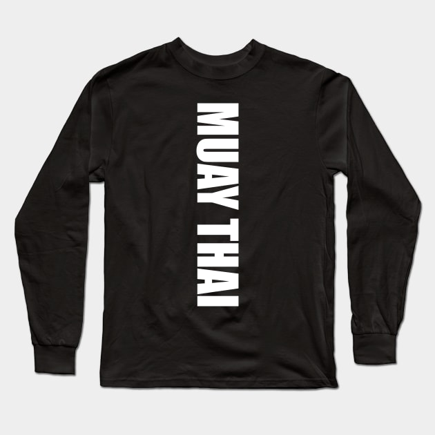 Muay Thai Long Sleeve T-Shirt by Ricaso